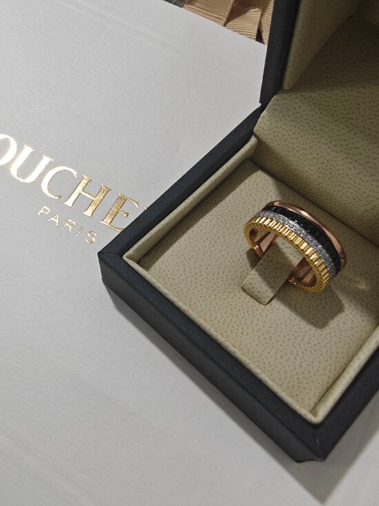 Boucheron Other - Boucheron Gearwheel Pave-Set Diamond Ring